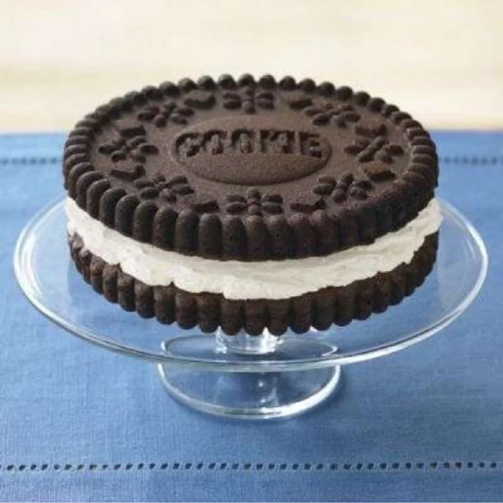 Williams Sonoma 9” Round Sandwich Cookie Cake Pan Set | NWT